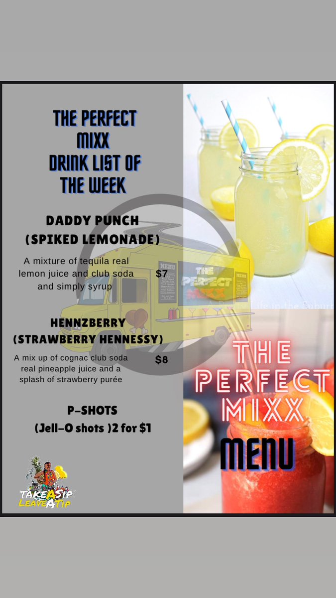 itsjustP__'s tweet photo. WE OUTSIDE!!!! Grand opening of my food truck “The Perfect Mixx” this SATURDAY ! We partying in the parking lot from 6pm until we sell out w/ @DJGoat901 &amp; @ITSDJSMOOVE_ on the vibes ! https://t.co/5FSuBG3Y2P