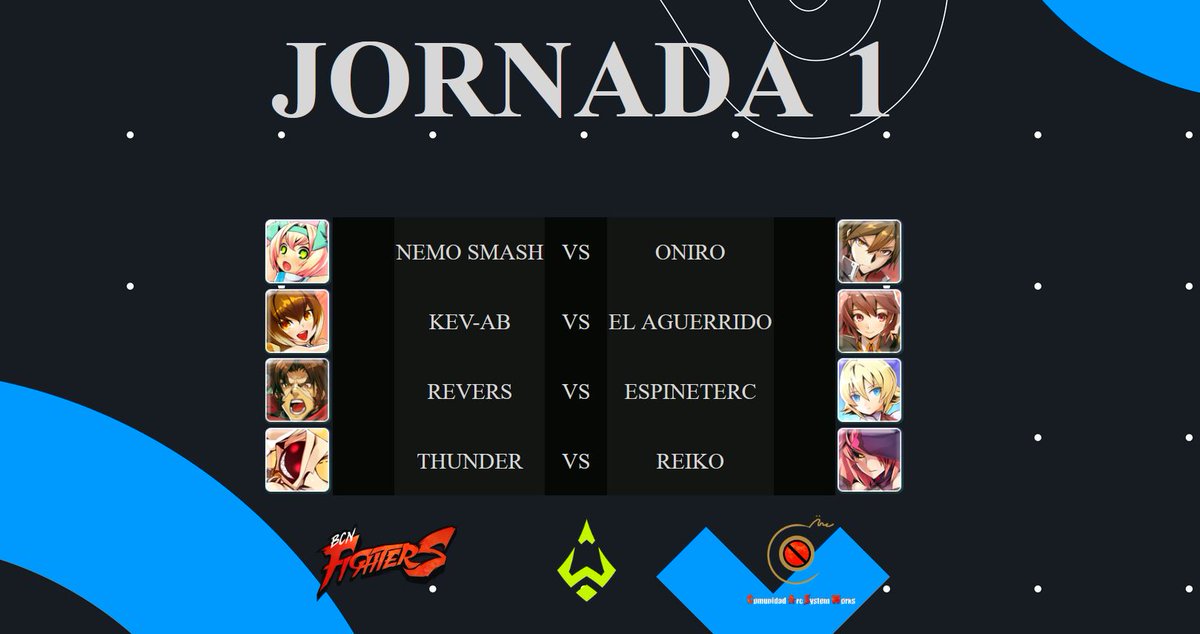 BCNFighters's tweet photo. Arranca la Jornada 1 de la #RevolverAction, la Liga de #BBCF. LET'S GO! 👇👀
🎙️ @Sacred_Saber
📺https://t.co/XWottPj3Xv https://t.co/bZ6V5OMEQj