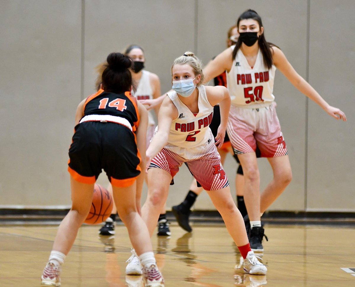 PPGbasketball's tweet photo. We kick off of districts with a  semi-final match up against the Plainwell Trojans at Allegan High School. Tune into the NFHS Network to catch the game live @5:30 and to cheer on our varsity lady reds! 

#packpride #mhsaa #mhsaadistricts #wolverineconference #marchmadness https://t.co/ttYhOz5IZZ