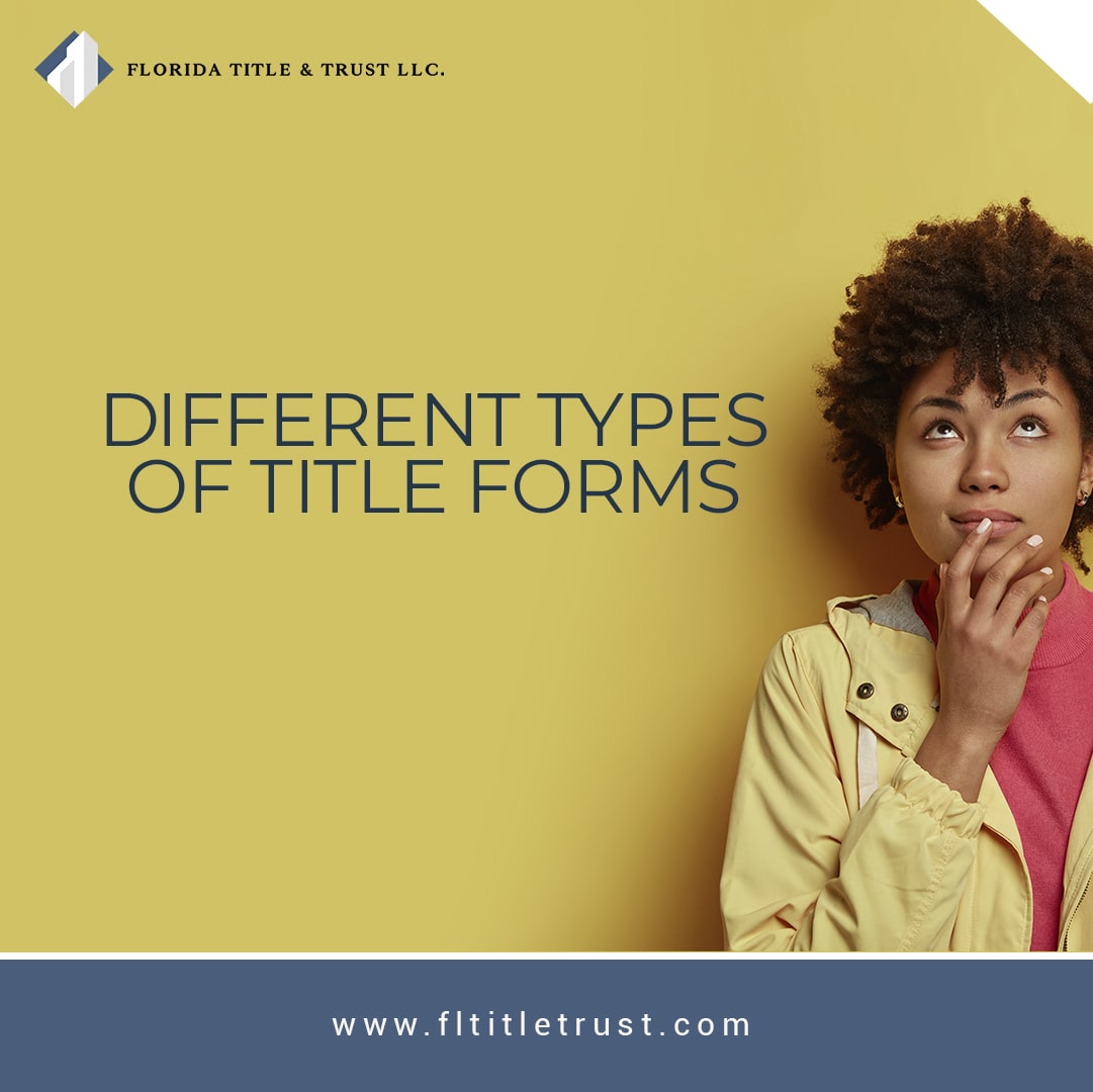 fltitleandtrust's tweet photo. It’s important for you to understand the different types of title forms. 💭🧐
.
.
#fltitletrust #titleforms #commontenancy #jointtenancy #tenancybytheentirety #titleclosing #closingcompany #titleservices #miamititlecompany https://t.co/w6y89FD2zc