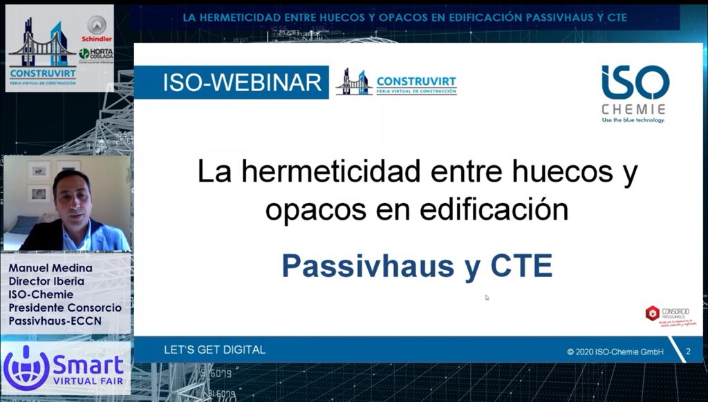 Consorcio PassivHaus (@conpassivhaus) on Twitter photo Hoy nuestro presidente Manuel Medina, ha realizado una ponencia sobre la #hermeticidad entre huecos y opacos en #edificación #Passivhaus y en el #CTE, durante la feria digital <a href="/construvirt_/">Construvirt</a>.
#ECCN #Construcción #Construvirt Hoy nuestro presidente Manuel Medina, ha realizado una ponencia sobre la #hermeticidad entre huecos y opacos en #edificación #Passivhaus y en el #CTE, durante la feria digital <a href="/construvirt_/">Construvirt</a>.
#ECCN #Construcción #Construvirt