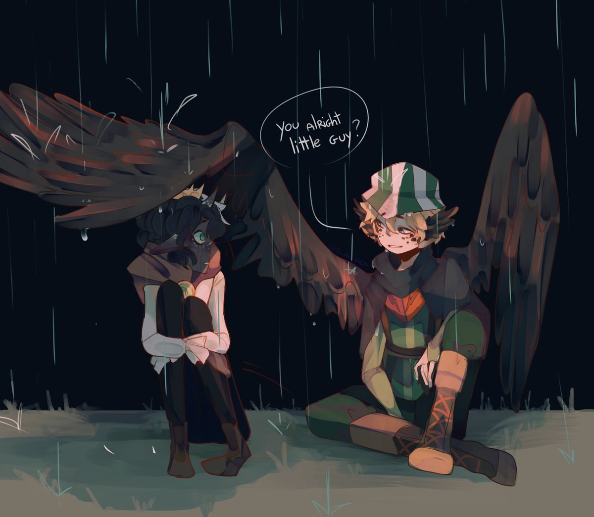 cherboxsback's tweet photo. "Centuries had gone by, yet he couldnt recall the last time he had seen someone of his kind wandering around"
#OriginSMP #originsmpfanart #philzafanart #PHILZAMINECRAFT #Ranboo #ranboofanart https://t.co/xjVySdct0c
