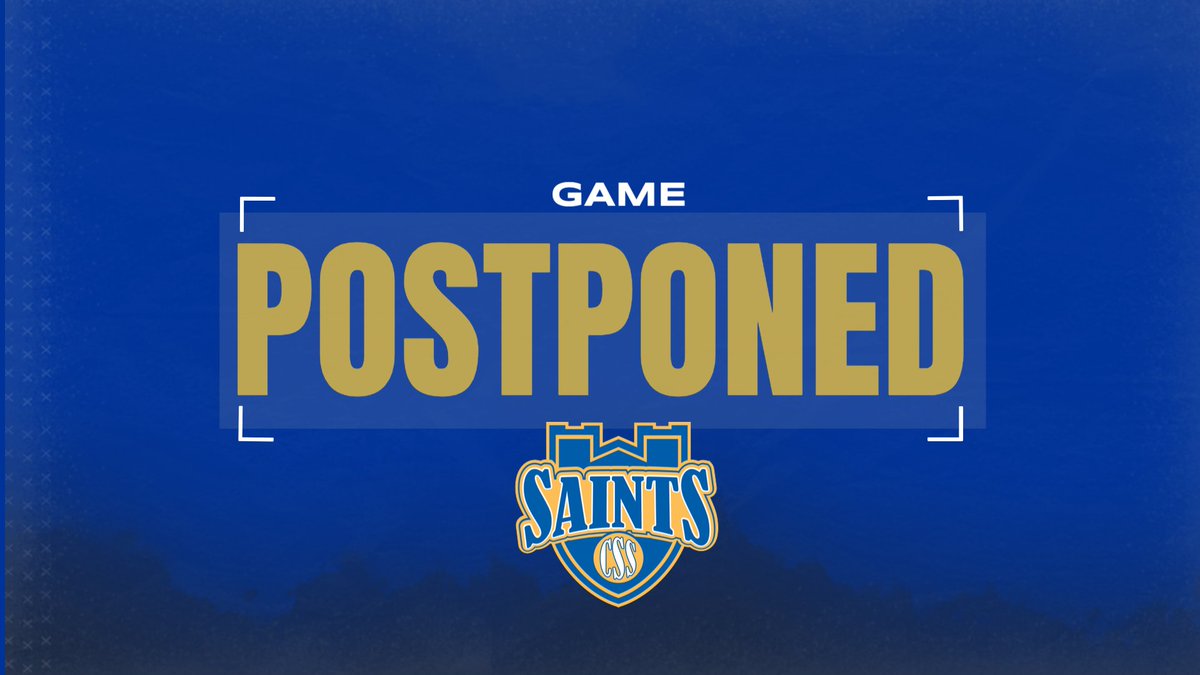 SCHEDULE ALERT: Today's @CSSWSoccer exhibition match against Minnesota Duluth has been postponed due to weather. https://t.co/AiG3TAdjjs