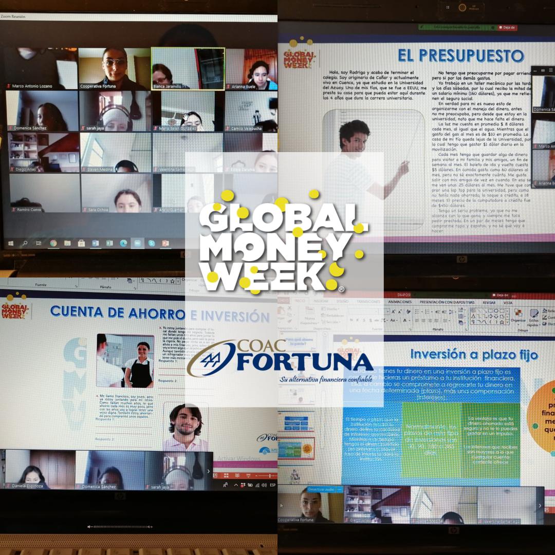 CoopFortuna's tweet photo. Continuando con la campaña mundial Global Money Week, seguimos impartiendo a niños y jóvenes temas de importancia en la educación financiera. 📈
@seps_ec
#GlobalMoneyWeek2021
#EducacionFinanciera
#ahorro
#crédito https://t.co/UkfJyAIFQL