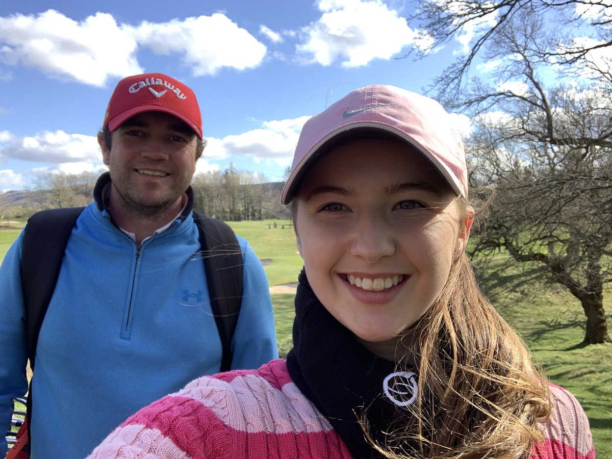 Very windy for golf today  <a href="/BabertonGC/">Baberton Golf Club</a> .  Lovely catchup with member <a href="/aoliver_twist/">Alan Oliver</a> and we had a great chat about the ways different sports could be inclusive to all.  Golf is definitely up there ticking lots of boxes 👏🏽🏌🏼‍♀️🏌🏼‍♂️ <a href="/sgfgolf/">Stephen Gallacher Foundation</a> <a href="/ScottishGolf/">Scottish Golf</a> <a href="/sportscotland/">sportscotland</a>