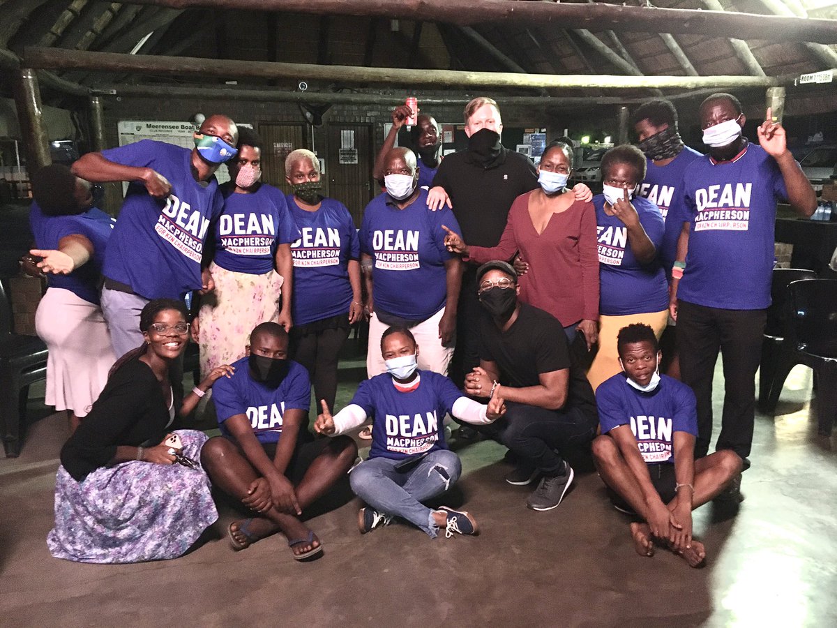 MagubaneSL's tweet photo. Great evening with @DeanMacpherson engaging with delegates about his offer for our amazing province on the final countdown to #KZNDACongress
#DeanForChair
💙🇿🇦 https://t.co/0E7UYPg81y