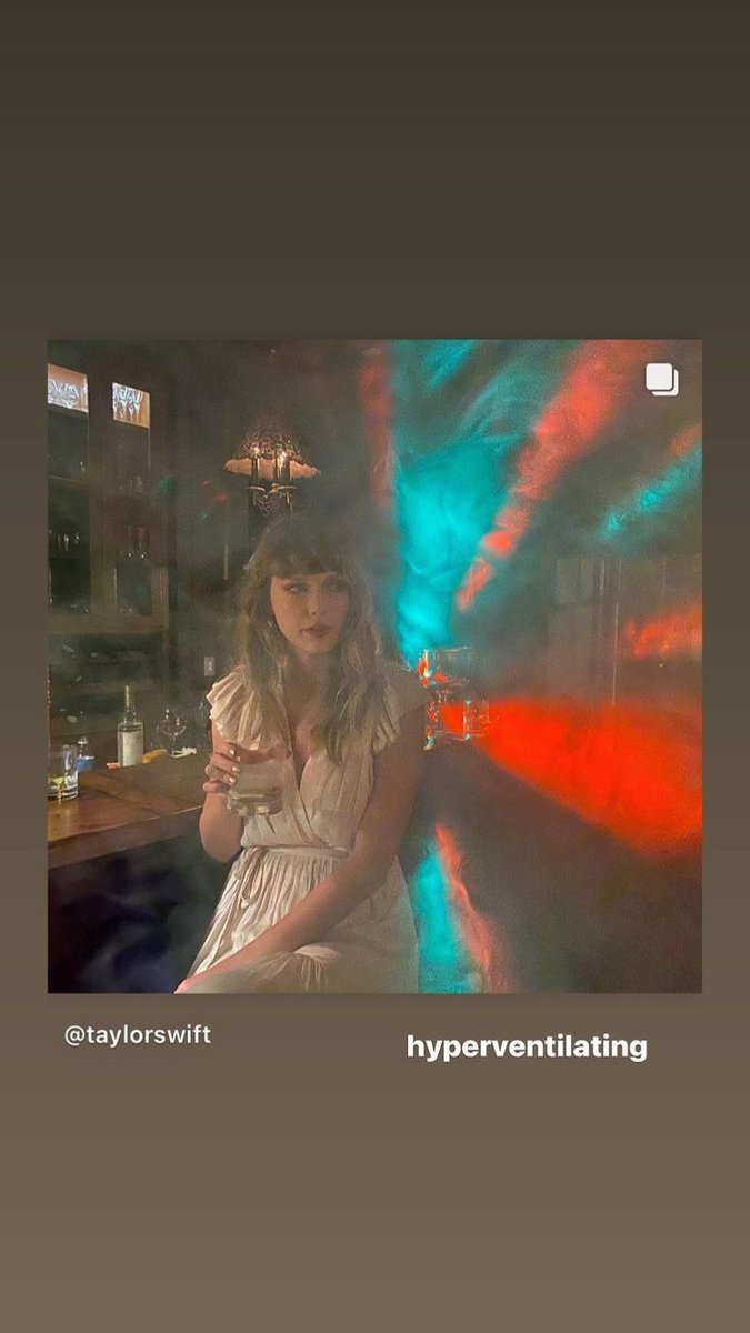oliviarodrbr's tweet photo. 📲| Maravilhosa e Swiftie!

“hiperventilando”

Olivia Rodrigo via Instagram Stories (oliviarodrigo) https://t.co/W0bFJflSfQ