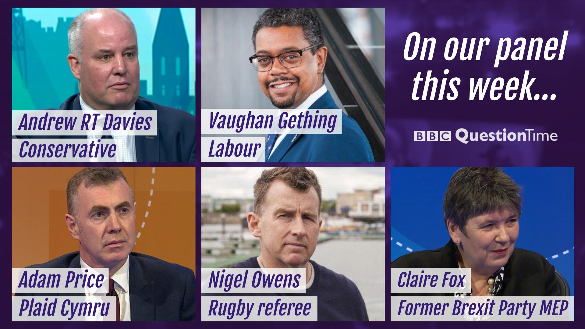 Bbc Question Time On Twitter On This Week S Question Time Panel Fiona Is Joined By Andrewrtdavies Vaughangething Adamprice Nigelrefowens And Fox Claire Join Us Tomorrow At 10 45pm On Bbcone Bbcqt Https T Co 7rx9obkk1m