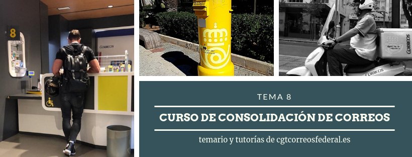 CGTCorreos_'s tweet photo. #TemarioCGT2020 | Acabamos de publicar el tema 8 de nuestro nuevo temario actualizado

📑  Estimad@s compañer@s, os hacemos entrega del #Tema8 con su test. ¡Ánimo con el estudio!.

⬇ LINK: https://t.co/7HqdoznMoq https://t.co/fjFrNTySZY