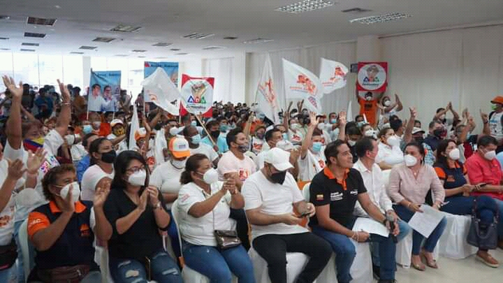 ADN activo en todas las actividades realizadas en favor a nuestro binomio Andrés Arauz Presidente. Creemos en el respeto de todos los Ecuatorianos.
<a href="/rabascallcarlos/">Carlos Rabascall</a>
<a href="/MashiRafael/">Rafael Correa</a>
<a href="/ecuarauz/">Andrés Arauz</a>
#ArauzPresidente 
#GuayasConArauz
#SegundaVuelta 
#ContigoConTodosAhora