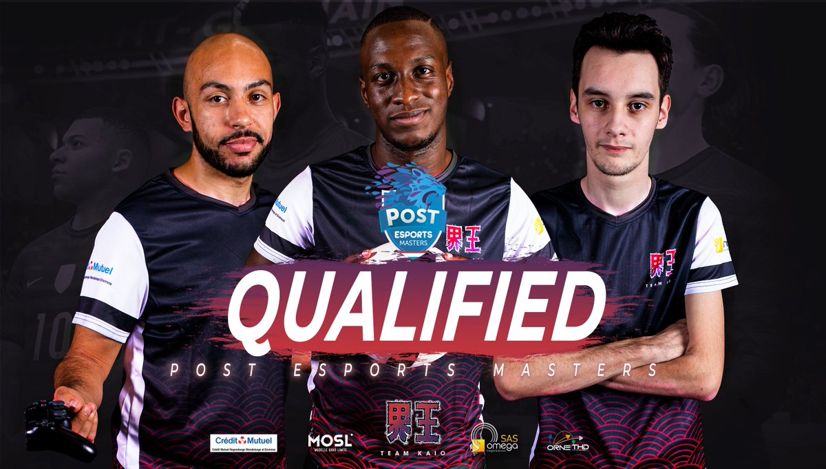 3 JOUEURS QUALIFIÉS🔥

Nos joueurs FIFA ont offert une prestation absolument incroyable ce week-end, entrainant la qualification de <a href="/Kaio_AbdouBrown/">Kaio | AbdouBrown</a> ,<a href="/KimSoussi/">Kaio_Kim</a> et @Kuuuuzy pour la @postemasters💥

Nous sommes la seule organisation à avoir qualifié 3 joueurs ! 🤯

Bravo à eux 👏