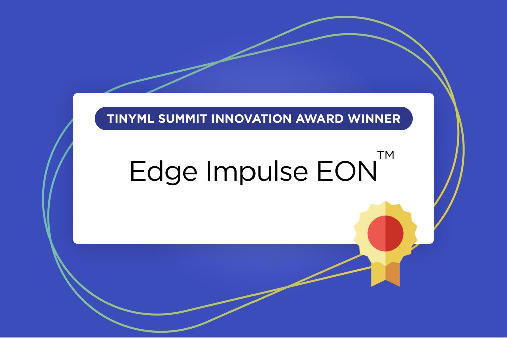EdgeImpulse's tweet image. 🏆 We&apos;re beyond thrilled and honored that our EON Compiler has been named the #tinyMLSummit&apos;s Best Innovation of the Year! 🎉

Big thanks to our entire community, our incredible partners, and the awards committee for making this all possible.