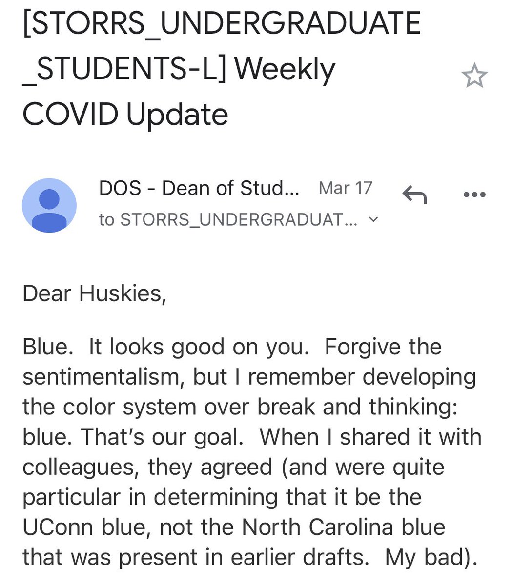 sar_nelly's tweet photo. the uconn administration needs therapy with these emails they send every week. for example: https://t.co/SO8XRswWgF