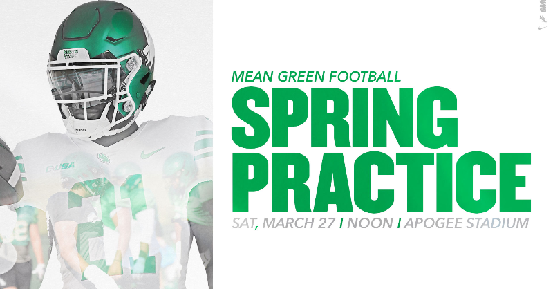 MeanGreenFB's tweet photo. Saturday's practice will be open for the public to get their first look at the 2021 squad. 

📝: https://t.co/74viFNWuUP