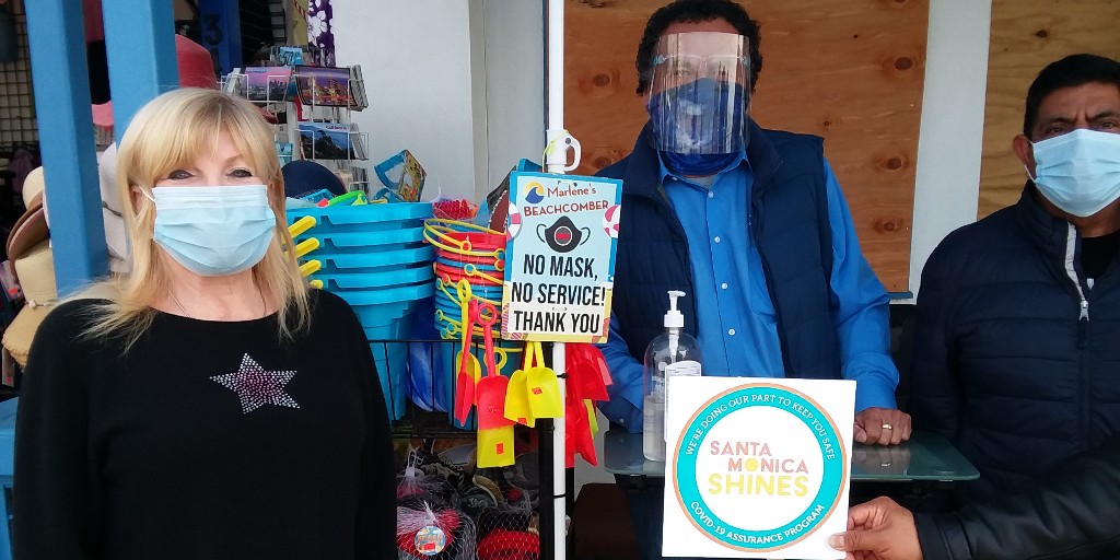 sustainablework's tweet photo. Congratulations, Marlene's Beachcomber, for achieving the Santa Monica Shines COVID Assurance Seal and keeping our city safe.
More info: https://t.co/kVHiBik61E
@BeachcomberSM @SantaMonicaPier @GoSantaMonica @santamonicacity @SustainableSM @BUYLOCALSM https://t.co/fZe2Ho2ejq