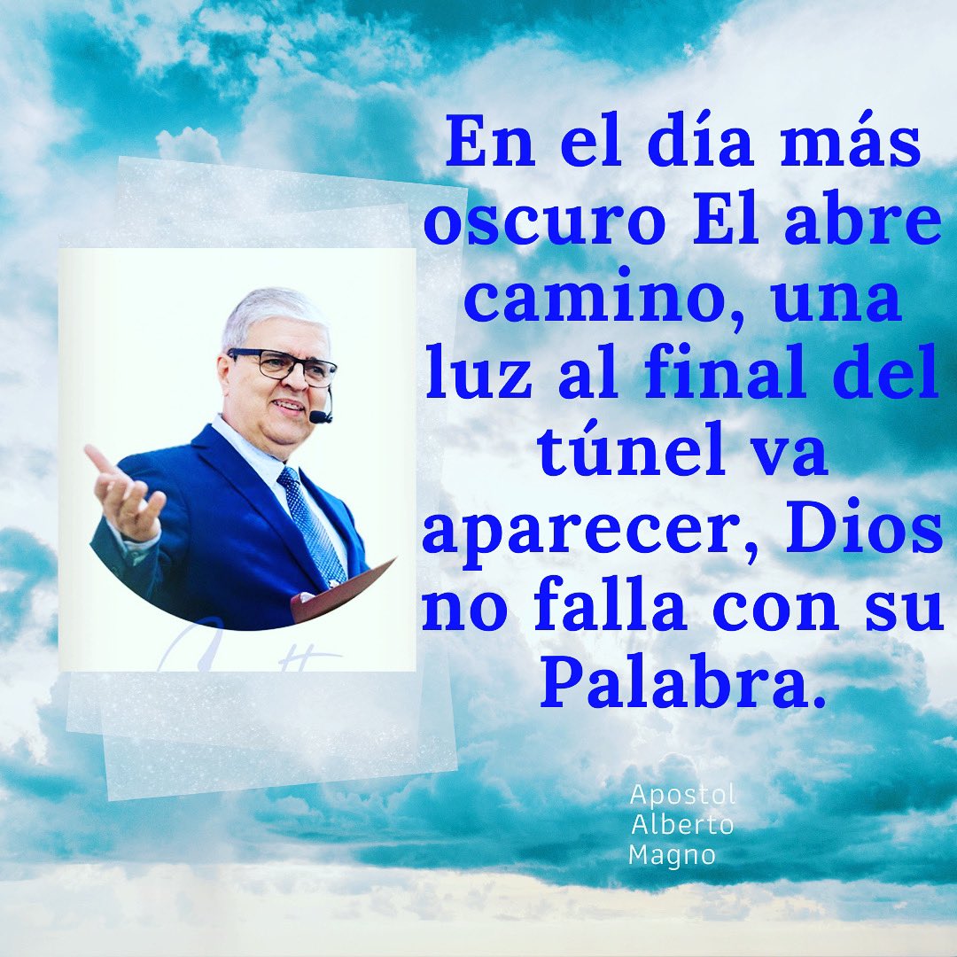 Dios siempre cumple con Su Palabra, lo que ha prometido El cumplirá. Que hoy usted vea esa luz al fin del túnel.