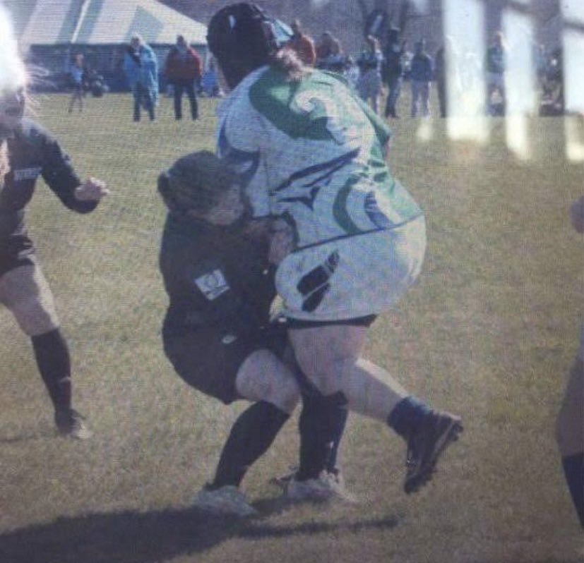 CFB247's tweet photo. Shannon Kelly 
Binghamton, Rugby 2015-2018 https://t.co/zReWvfRW6c