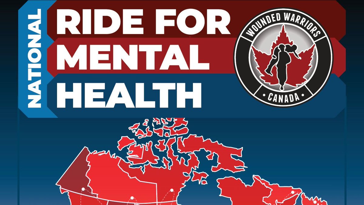 Registration is now open for Canada's national Ride for Mental Health. Choose your distance, design a route, set a fundraising goal and on August 21 we will cycle community-by-community to support our Veterans, First Responders and their families --> bit.ly/rmh2021