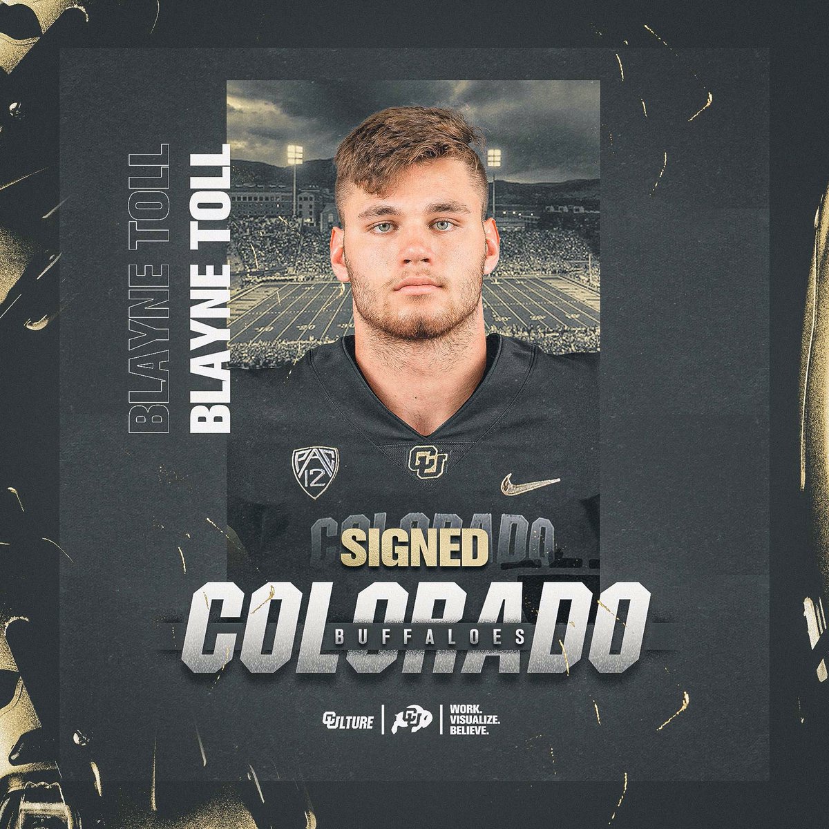 A defensive end from 𝘛𝘰𝘭𝘭𝘷𝘪𝘭𝘭𝘦, 𝘈𝘳𝘬𝘢𝘯𝘴𝘢𝘴

Welcome to CU, <a href="/theblaynetoll/">Blayne Toll</a> ✍️

#Elevate21 | #CUlture