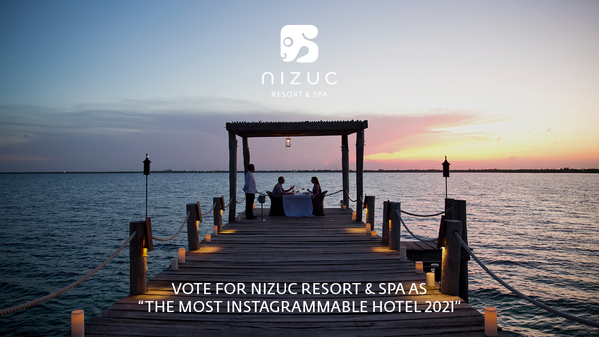 We are thrilled to announce that our paradise has been nominated again this year for "Most Instagrammable Hotel”. The contest is now live and we would be honored to receive your vote. <a href="/NIZUC_Resort/">NIZUC Resort & Spa</a> 
We are grateful for your continued support!
VOTE HERE> poll.fm/10780844