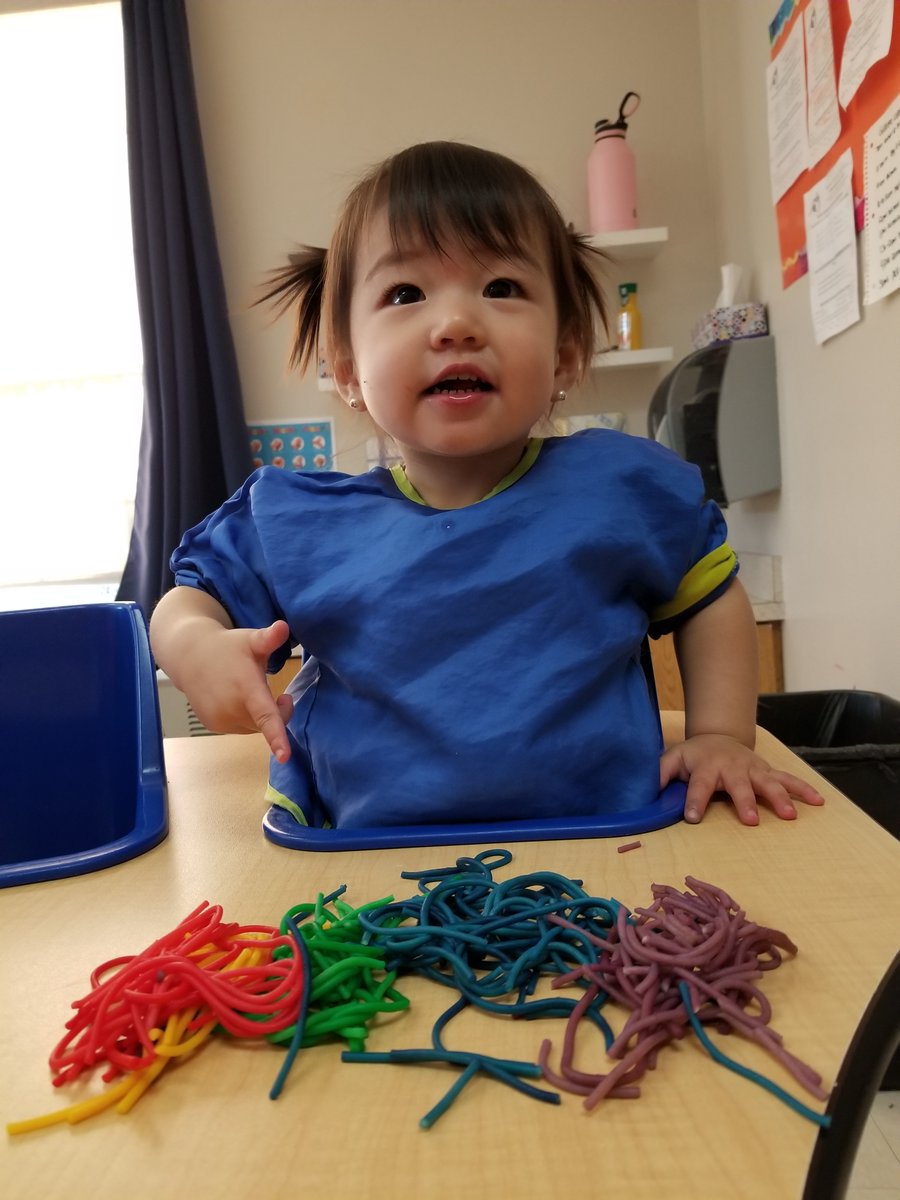 devyn_gober's tweet photo. It's ok to play with my food if I'm learning while I'm doing it..right? Sensory activities are great ways for young learners to explore the world.
Now is a great time to get in on the fun! Enroll at an ECCC now! @stacie_burk @PrincipalEwing #PISDECCC https://t.co/XKBl1KrZY5