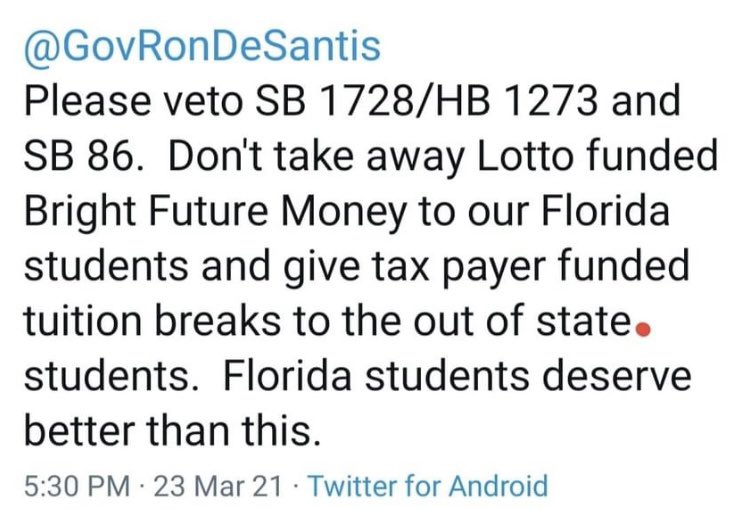 mccorma_ashley's tweet photo. @GovRonDeSantis https://t.co/0GcFpHlquR