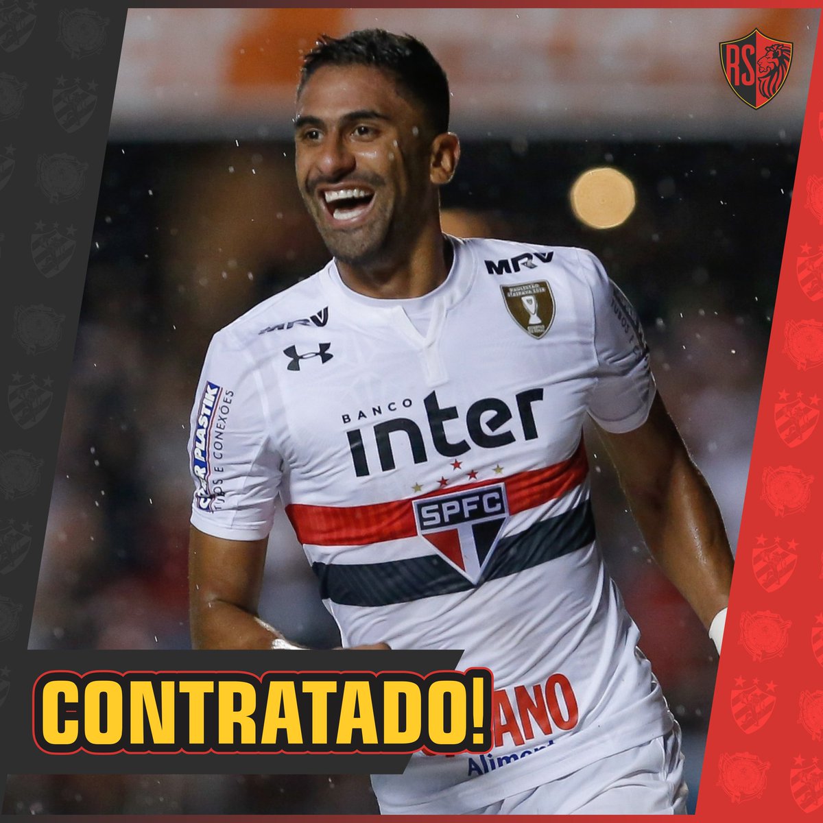 resenhasportana's tweet photo. BIENVENIDO, TRELLEZ!
O @sportrecife acaba de confirmar a contratação por empréstimo do atacante Colombiano Santiago Trellez para ajudar o Leão nessa temporada.
Desejamos boa sorte ao atleta.
#SCR #PST #AquiéSPORT #Contratado #Trellez #SportRecife #VamosMeuLeão #ResenhaSportana https://t.co/lUI1ZCvGQk