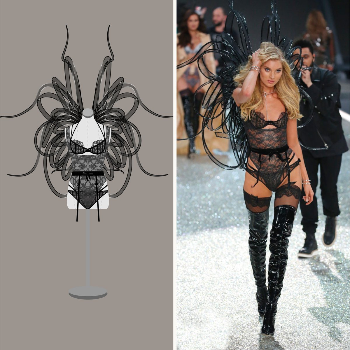 Joseelizondoo's tweet photo. Elsa Hosk
Secret Angel
Victoria's Secret Fashion Show 2016
@elsahosk
#elsahosk #vsfashionshow #illustration #wings #angel #victoriassecret #vsfs2016 https://t.co/25fNXapU3Y