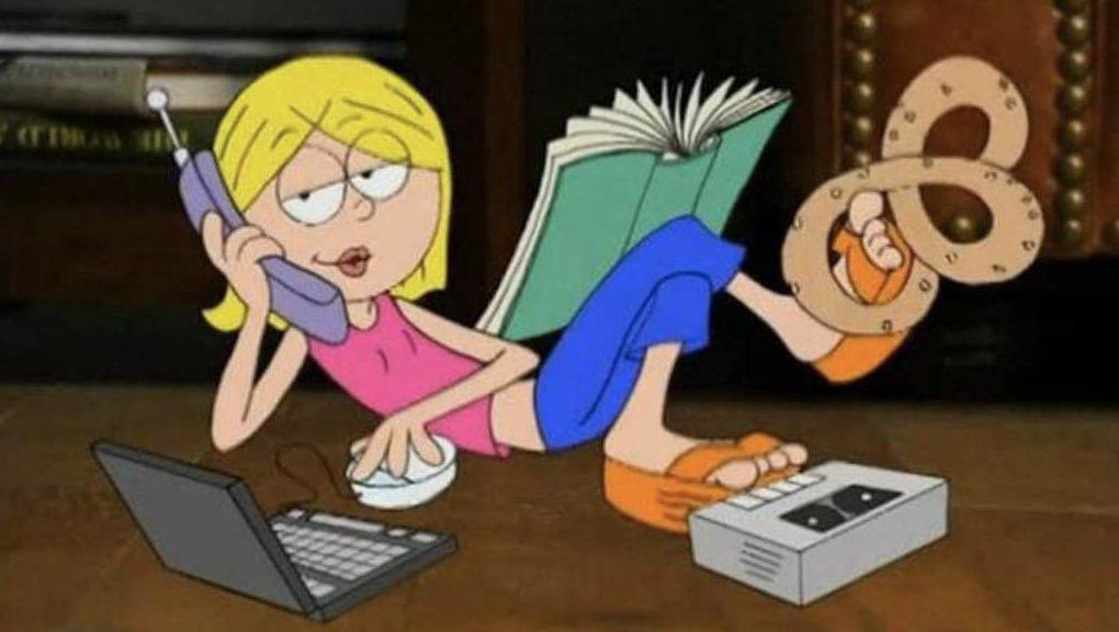 BLHoch's tweet photo. @ColourPopCo Animated Lizzie is a whole mood even over 15 years later 💅 https://t.co/im8UmQIlEV