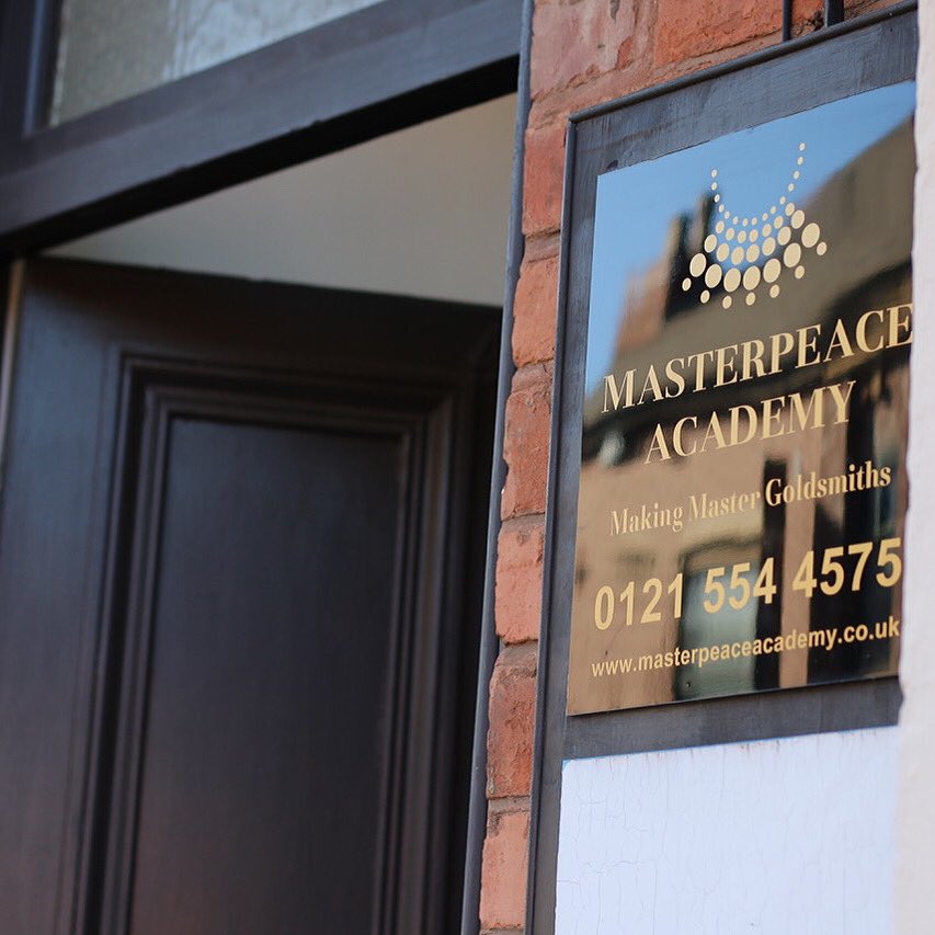 MasterPeaceA's tweet photo. The new MasterPeace Academy Sign https://t.co/ufSyhG48TV