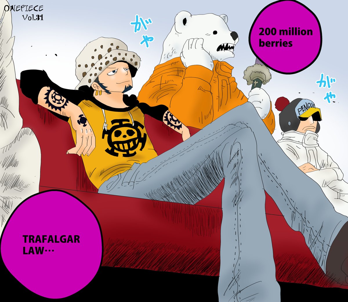 Twoucan 麦わらの一味 の注目ツイート イラスト マンガ コスプレ モデル