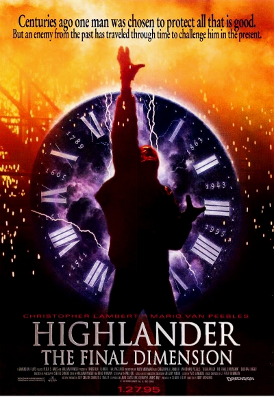 Here are eight more movies in my collection:641) Highlander 2: The Quickening (Renegade Version)642) Highlander: The Final Dimension643) Highlander: Endgame644) Highlander: The Search For Vengeance... 