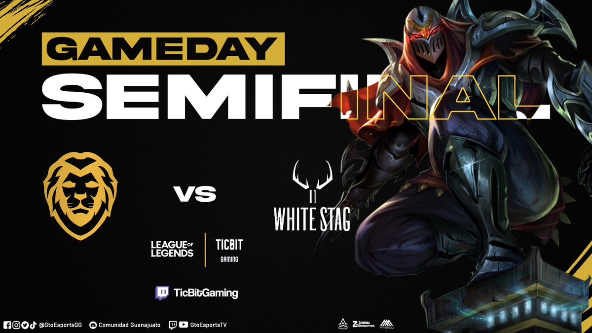 GtoEsportsGG's tweet photo. #LeagueOfLegends | ¡POR LA GRAN FINAL! 🦁🔥

Esta noche saldremos a cazar la gran final de la Liga de Campeones de #TicBitGaming en contra de White Stag en punto de las 7:00 pm. 🦁🖤💛

¡TODOS APOYANDO! #YoConfio 🥺🦁🔥

📺 https://t.co/GOiW9uWKzt

#SomosGuanajuato https://t.co/IHrof67JZh