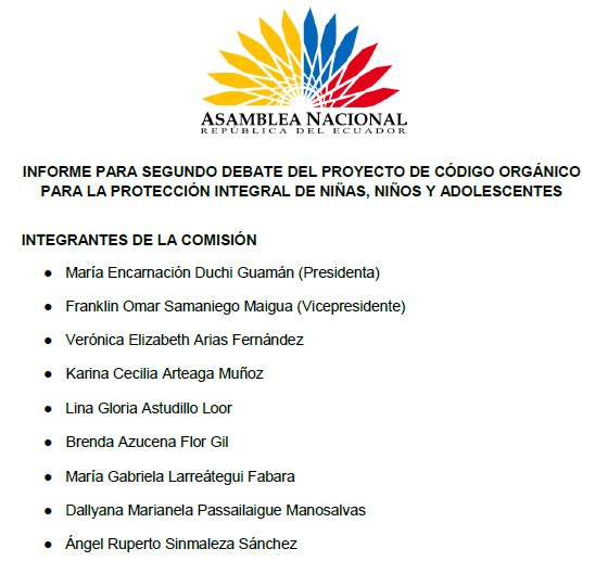coparental_ec's tweet photo. @tanizsf @NinezComision @EncaDuchi @SilviaOleas1 @BIN_Ec @AsambleaEcuador @TvlEcuador @radiosonorama @fabriciovelav @AgendaAsamblea @radio_sucre700 @WRadioec Ellos son quienes integran la @DerechosNinezAN @DerechosNinezAN, sin duda no solo la redacción, el desconocimiento de la Constitución y la Convención de los derechos de los Niños, es más que evidente.
#ArchivenCOPPINA #ArchivoCOPPINA #ReformaIntegralCONA INCONSTITUCIONAL https://t.co/PmVtJT5CDh