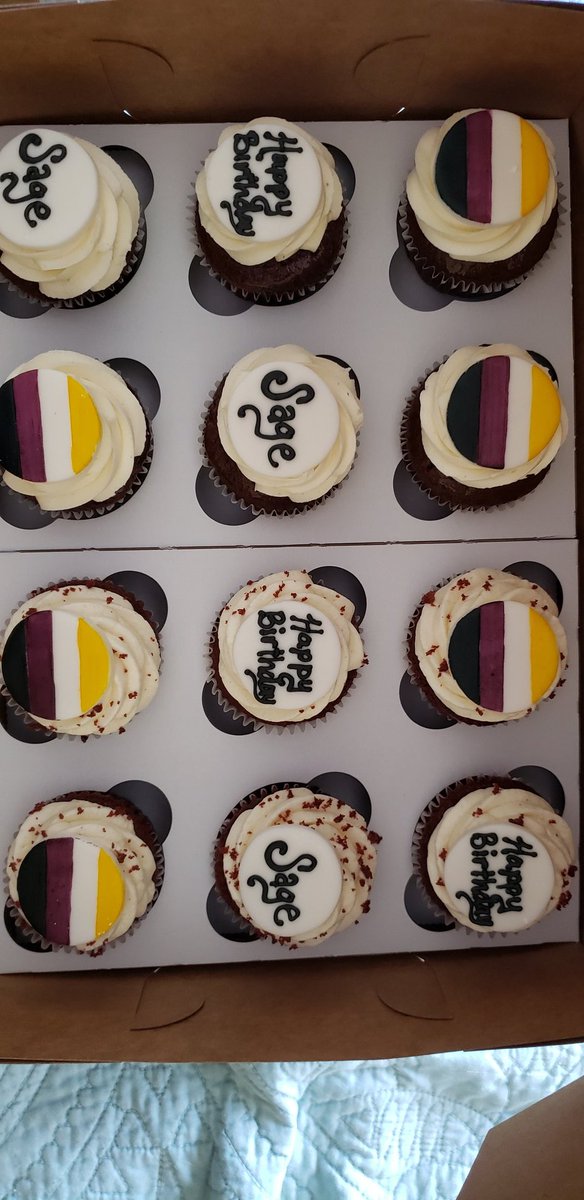 actuallyitssage's tweet photo. My sister sent me the best gift 🥺🥺🥺 #nonbinary #birthday https://t.co/B4rq6sf5ui