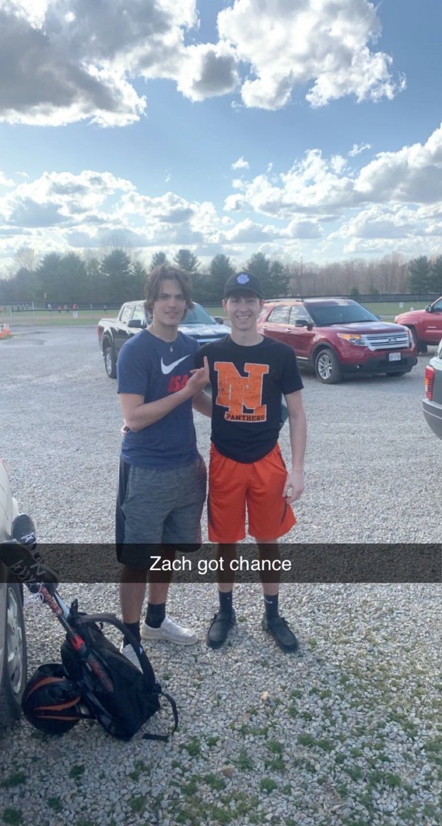 looks like Zach got some action today 😅