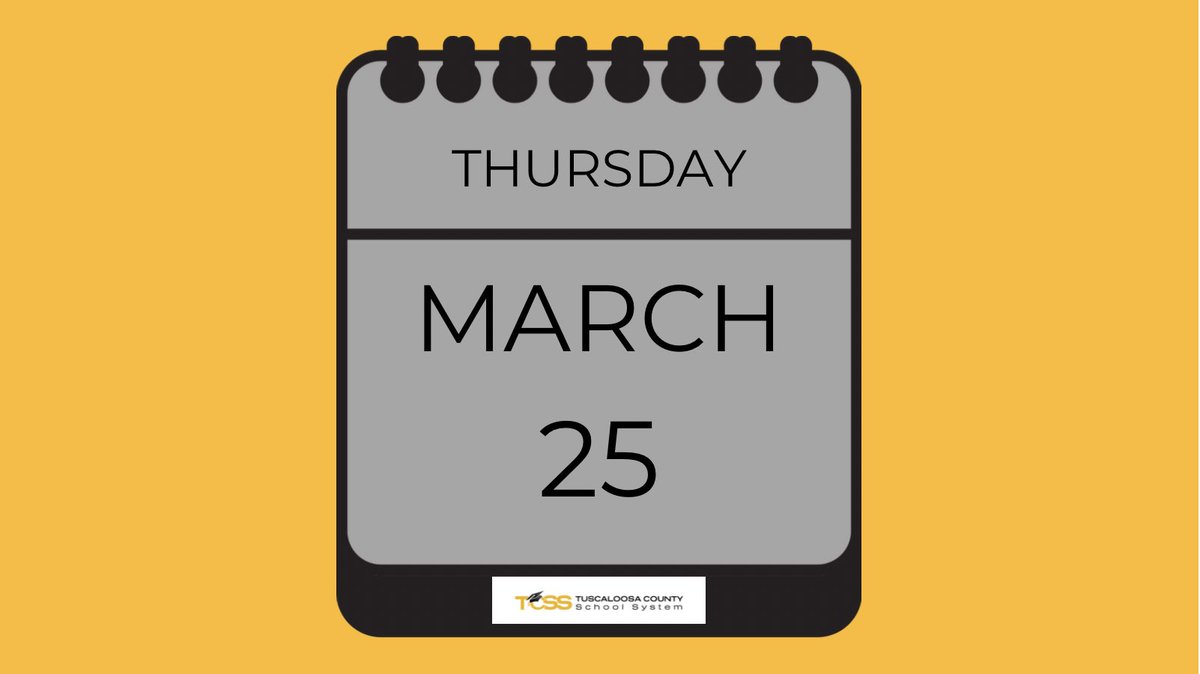 tcss_schools's tweet photo. Due to the potential for severe weather in our area, TCSS will participate in a system-wide Remote Learning Day Thursday, March 25, 2021. Stay safe and pay close attention to the weather! More: https://t.co/vjDPKpmjLb https://t.co/yFcgXZ7wfx