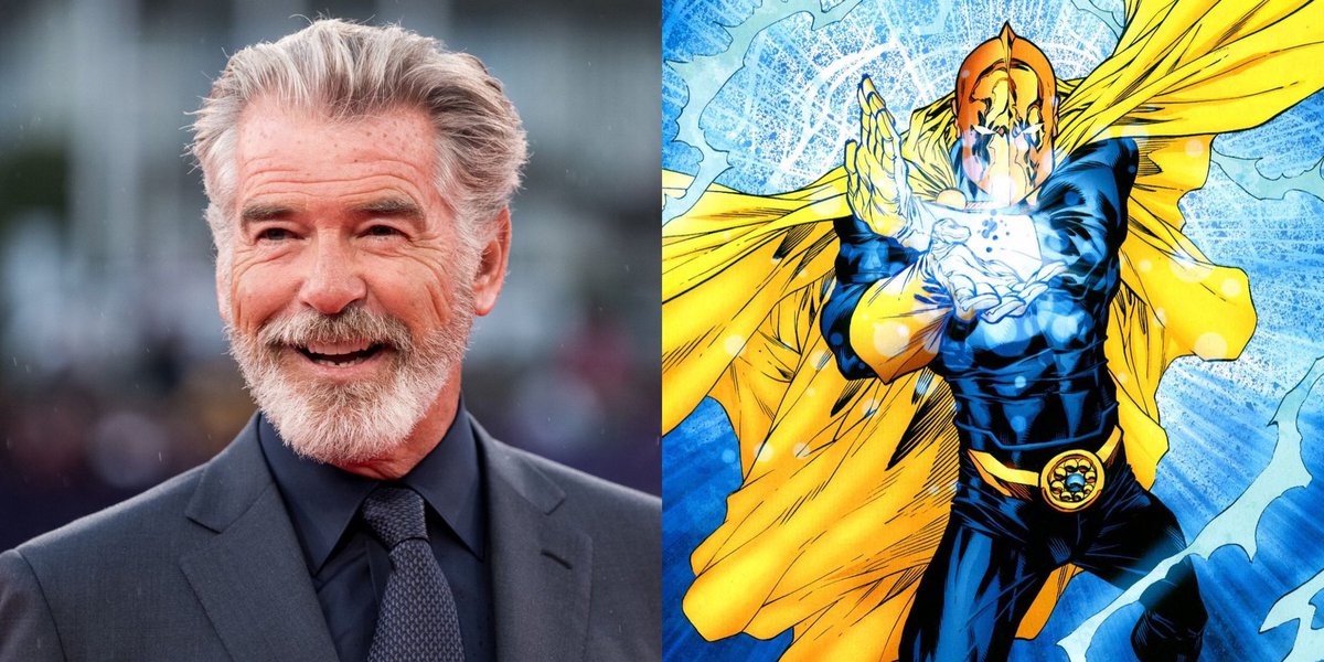 Oblíbený herec Pierce Brosnan byl obsazen do role mocného čaroděje Doctora Fate v očekávaném komiksovém blockbusteru Black Adam s Dwaynem Johnsonem v hlavní roli👊
S premiérou se počítá na příští rok.