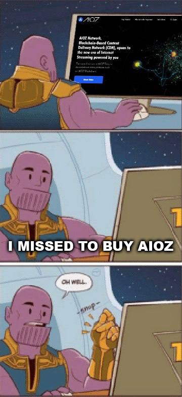 alttraincity's tweet image. $AIOZ is going to be there some days to come.

It is one among the best upcoming projects whose IDO will be on #BSCPAD and #IgnitionPlatform.

#AIOZNetwork is a content delivery network which is based on #Blockchain with high delivery speed, high quality and powering Dapps.