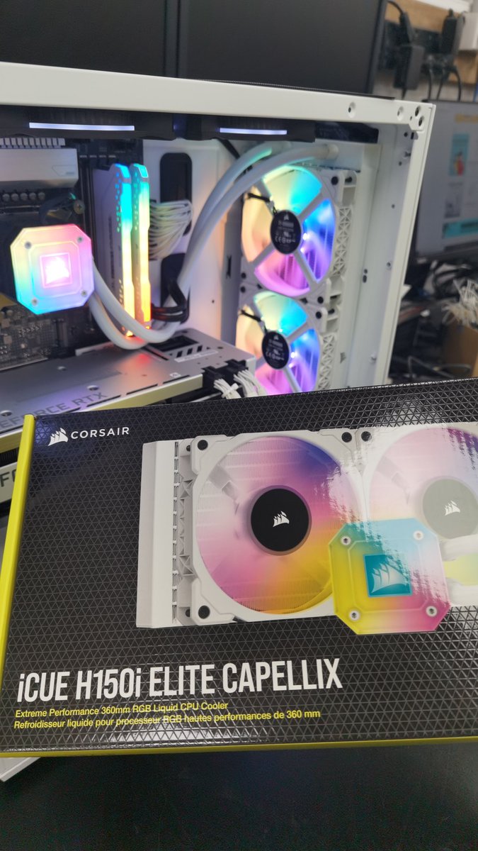 GoodGamingPC's tweet image. iCUE H150i ELITE CAPELLX looks great.