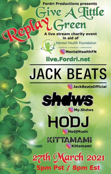 For those of you that missed it, @FordriProds will be replaying their Give A Little Green live stream<a class="tags" target="_blank" title="On Twitter" href="/?out=eyJ0eXAiOiJKV1QiLCJhbGciOiJIUzUxMiJ9.eyJpYXQiOjE3MjI0MTM0NTcsImlzcyI6InR3cG9ybnN0YXJzLmNvbSIsIm5iZiI6MTcyMjQxMzQ1NywiZXhwIjoxNzUzOTQ5NDU3LCJyZWRpcmVjdF91cmwiOiJodHRwczovL3R3aXR0ZXIuY29tL0ZvcmRyaVByb2RzIn0.P8-tb6EnKcJatH9XKKgNTlcCDXEM7SRPyvVu8Nvin5yv4Wbxdj92CjCzG0lYW1KUvy07CQ7Fws2qszp6qbN1rA">@FordriProds</a><a href="/tag/waybackwednesday"class="tags"><span>#waybackwednesday</span></a>