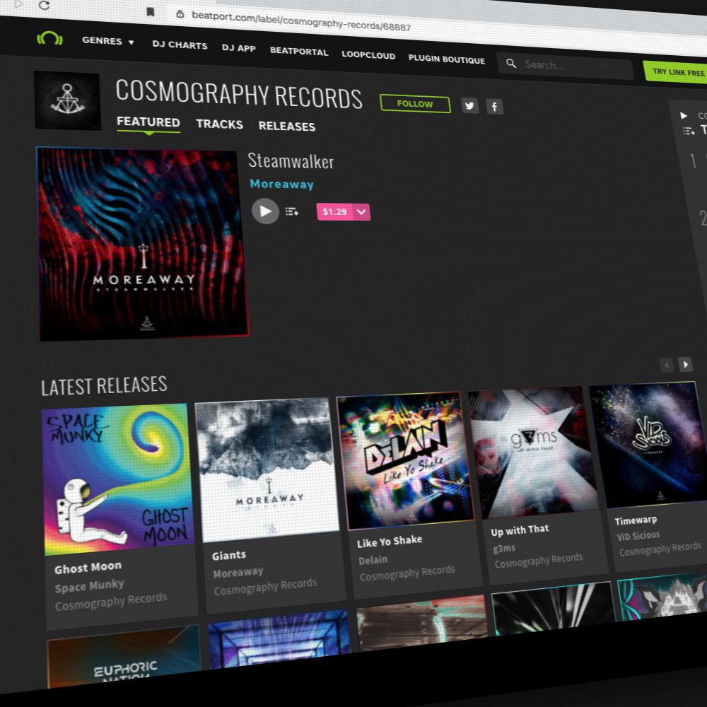 cosmographyrecs's tweet photo. DJs looking for tracks? Cosmography Music is available on Both Beatport and Traxsource (as well as lots of other purchase and services.) Are you a Traxsource DJ or a Beatport DJ? 🤔
#Cosmography #newmusic #beatport #MMP #midwestMagicMN #beatportcharts #traxsource #supportDJs https://t.co/8anSlGzKR2