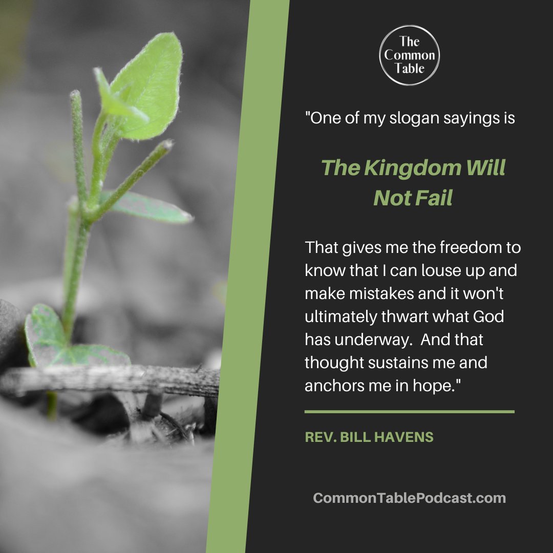 CommonTablePod's tweet image. Each week, I ask my guests on the podcast where they see hope in and for the church. For Rev. Bill Havens, he finds hope in knowing that the work of God&apos;s Kingdom is not dependent on him getting everything 100% right. Listen to the full conversation: commontablepodcast.com/episodes/rev-b…