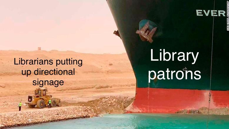 Fake Library Statistics tweet media