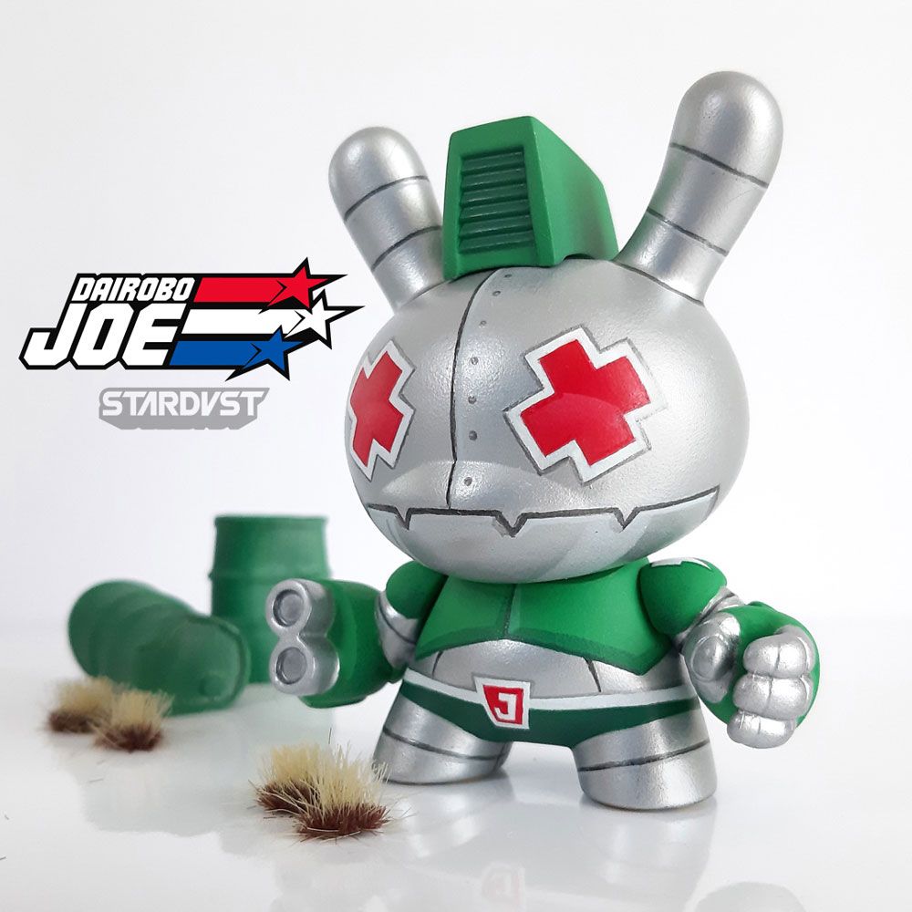 spankystokes's tweet photo. 'Dairobo Joe' custom Dunny pre-order from STARDVST! https://t.co/DW9Kg2bPgV #CustomDunny #Dunny #PreOrder #Robot #SpankyStokes https://t.co/ZplwWlVMe2