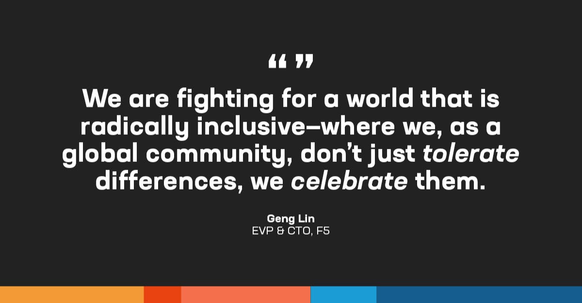 kjsalchow's tweet photo. I stand with my colleagues, friends, and families in unequivocally condemning anti-Asian hate and violence. @F5’s Geng Lin shares thoughts in his new blog. #StopAAPIHate #StopAsianHate #BeF5 https://t.co/UsyagOez66 https://t.co/ymglVtoO6v