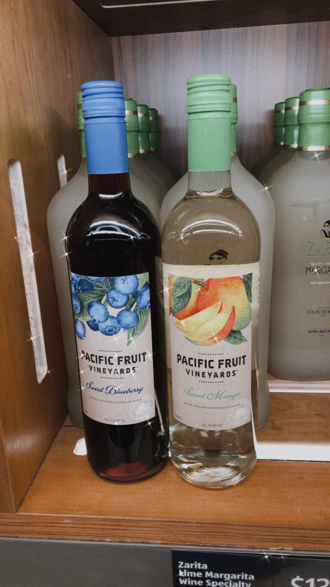 NEW FLAVORS OF MY FAVORITE WINE AT ALDI 😍😍😍 so excited to try them. Blueberry and mango ❤️ #Aldifinds