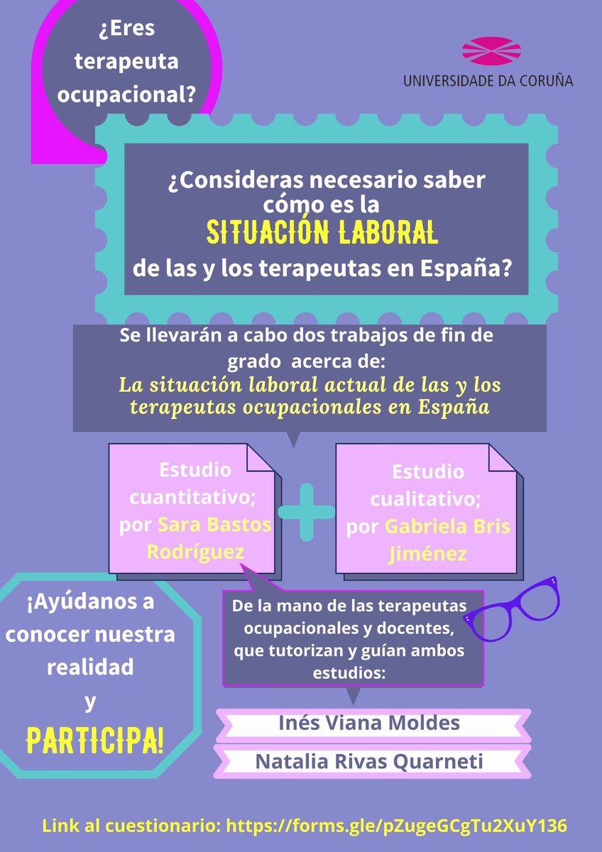 sarabastos26's tweet photo. Si podeis dar rt plisss, es mi TFG y el de una compañera!!!! https://t.co/6exnSlmPTC