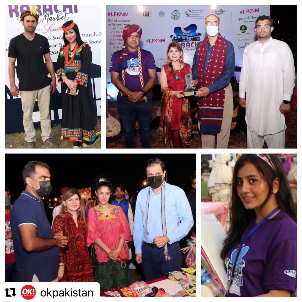 DCKhiCentral's tweet photo. A wonderful show by #LadiesFund in organising #KarachiNightMarket. This added color to our All Pakistan Flower Fruits & Vegetable Show. https://t.co/BwhL3Cq2gZ