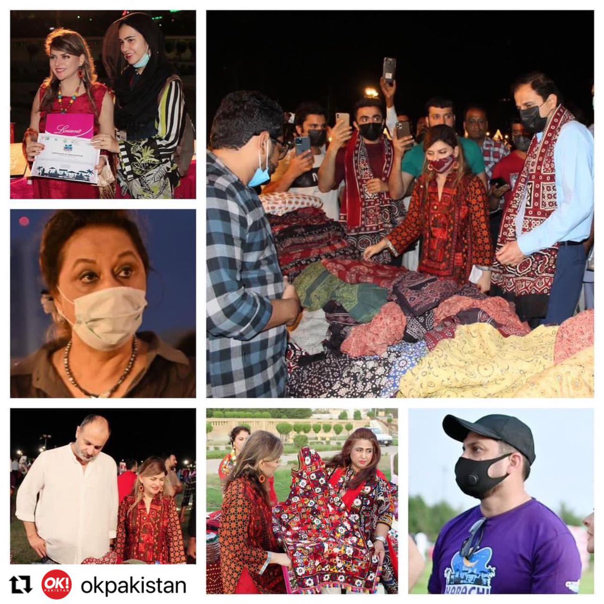 DCKhiCentral's tweet photo. A wonderful show by #LadiesFund in organising #KarachiNightMarket. This added color to our All Pakistan Flower Fruits & Vegetable Show. https://t.co/BwhL3Cq2gZ
